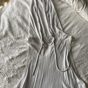 Zyia white crop hoodie